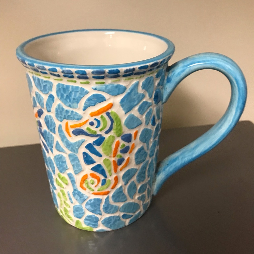 Sonoma Home Sea Horse Large Ceramic Coffee-Tea